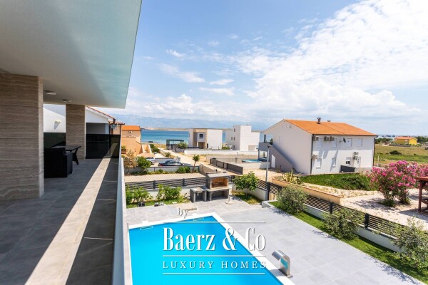 photo 24 Vir, a newly built villa with a pool near the sea