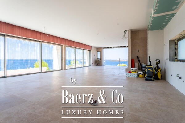 photo 8 Rogoznica, Ražanj, luxury villa under construction in a unique location, first row to the sea