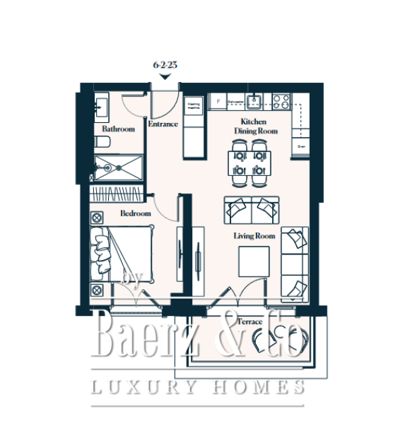 photo 14 One Bedroom Apartment near Sea in Luxury Resort