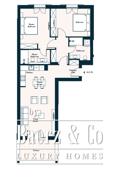 photo 12 Two Bedroom Apartment near Sea in a Luxury Project