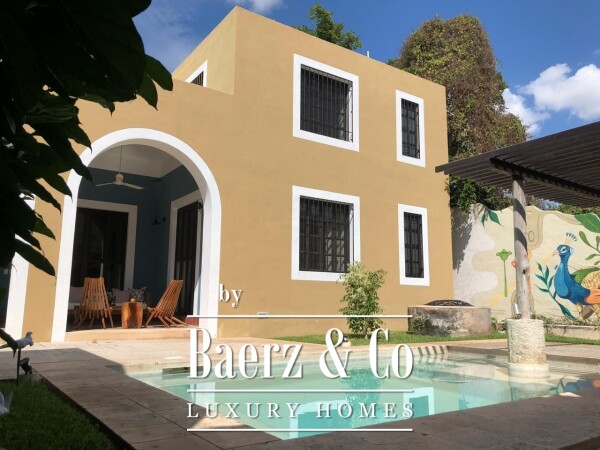 photo 5 Hacienda style house in the historic center of Merida, fully furnished