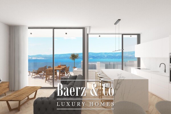 photo 15 Duće, luxurious Penthouse in a new building with a swimming pool and an open sea view