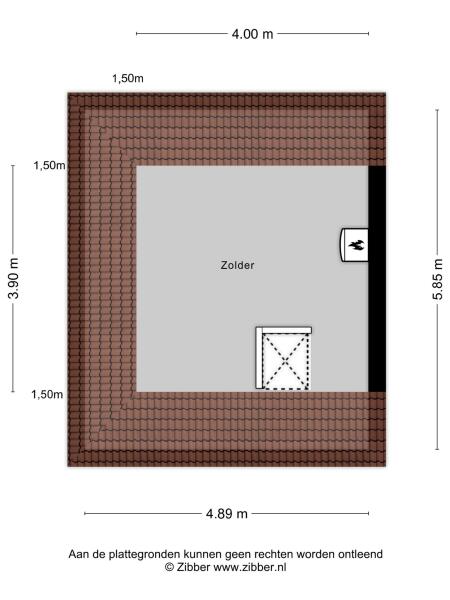 Floor Plan 6 - Rapenburg 45