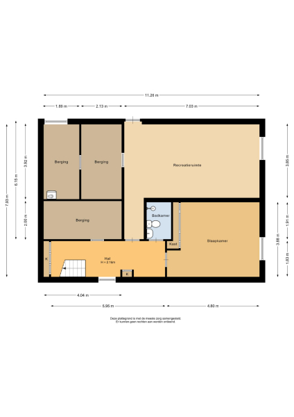 Floor Plan 3 - Rooije-Aschweg 16