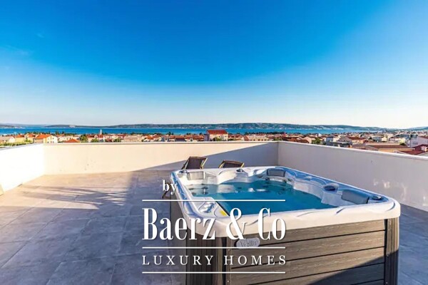 photo 5 Kaštela, newly built house with swimming pool, fireplace and sea view