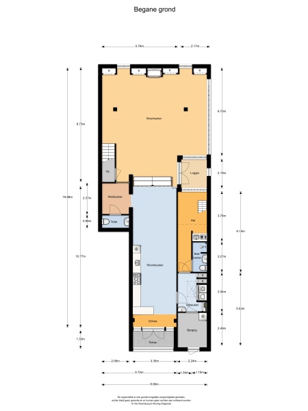 Floor Plan 3 - Eerste Van der Helststraat 1 D