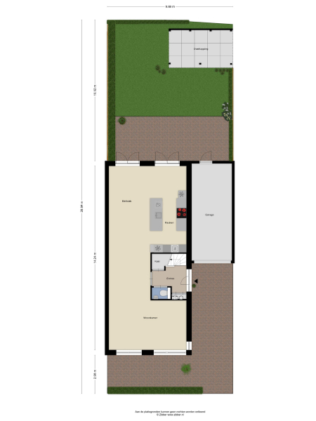Floor Plan 1 - Zandbergenstraat 14