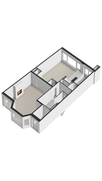 Floor Plan 2 - Diepenbrockstraat 22