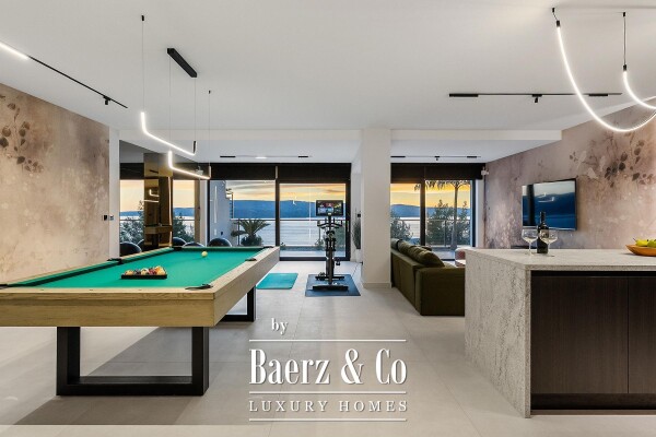 photo 17 Omiš area, luxurious modern villa with panoramic sea views, swimming pool and garage