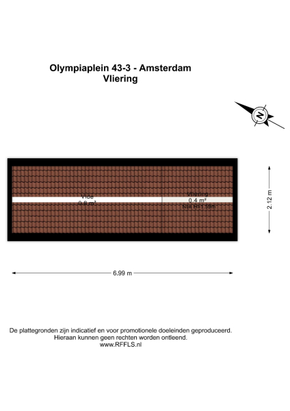 Floor Plan 6 - Olympiaplein 43 B