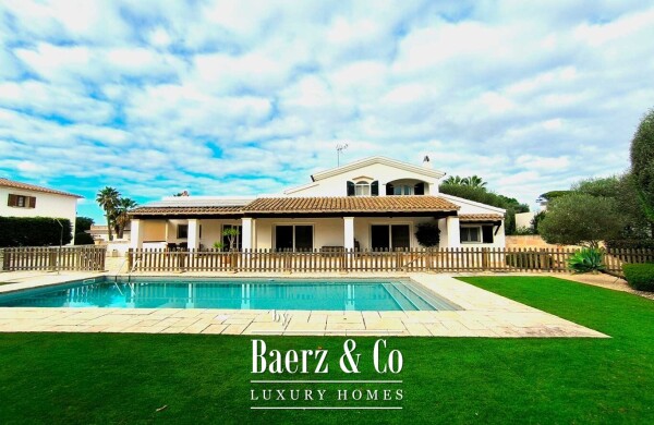 photo 1 EXCLUSIVE VILLA WITH MENORCAN ARCHITECTURE AND EXCEPTIONAL MATERIALS JUST A FEW STEPS FROM THE SEA IN SA CALETA, CIUTADELLA DE MENORCA