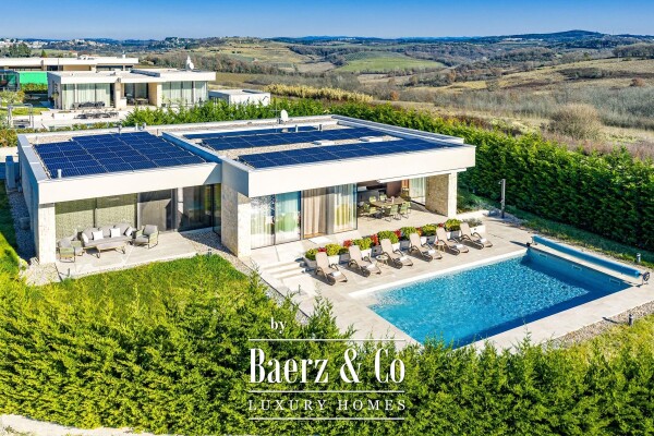 photo 2 Istria, Brtonigla, exclusive Modern Villa with Sea View and Wellness Oasis