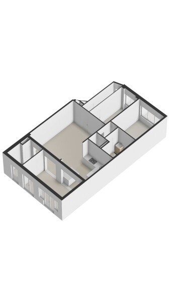 Floor Plan 4 - Karel du Jardinstraat 28 H