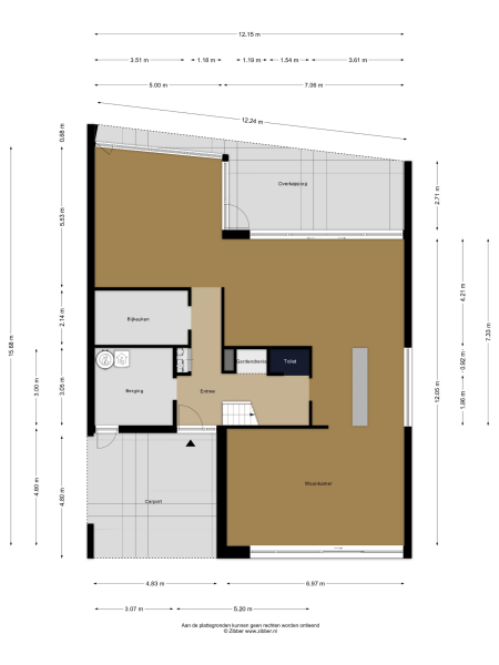 Floor Plan 1 - De Vloed 20