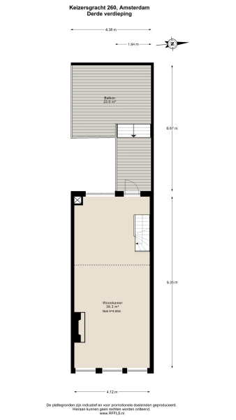 Floor Plan 9 - Keizersgracht 260