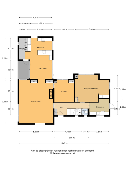 Floor Plan 1 - Marinus Naefflaan 7