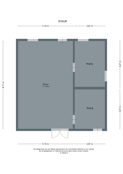 Floor Plan 4 - Molenstraat 22