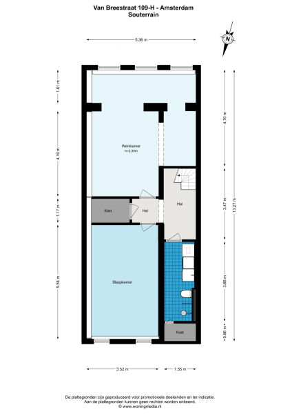 Floor Plan 7 - Van Breestraat 109 H