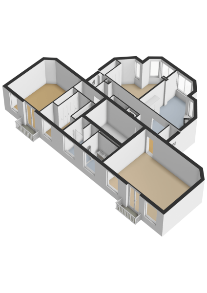Floor Plan 2 - Lassusstraat 1 1