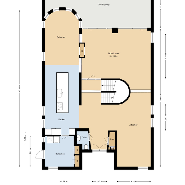 Floor Plan 1 - Roerdomperf 10