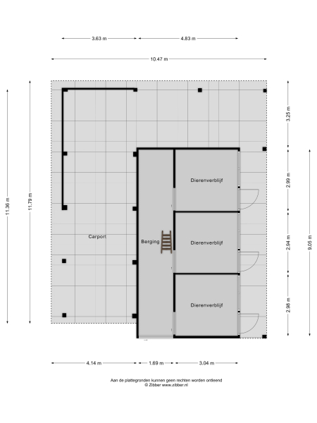 Floor Plan 4 - Haarbroeksteeg 6