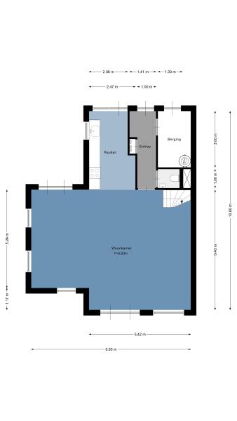 Floor Plan 2 - Oostmeerlaan 274