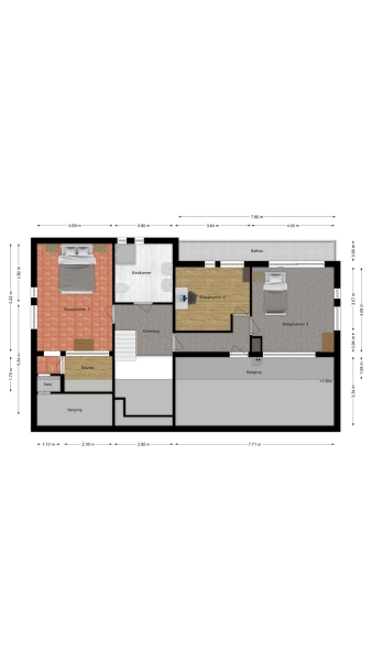 Floor Plan 2 - De Spiering 11